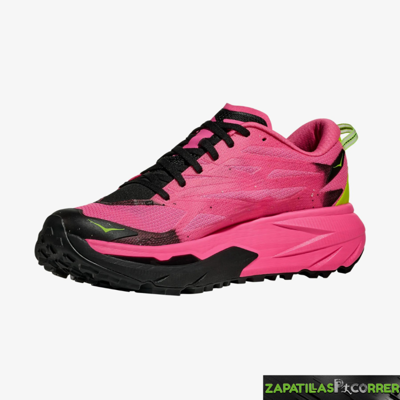 Zapatillas Hoka Mafate 5 Rosa Negro