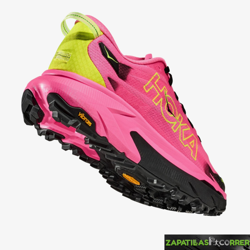 Zapatillas Hoka Mafate 5 Rosa Negro