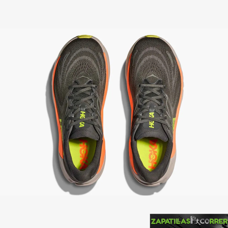 Zapatillas Hoka Arahi 8 Gris Naranja