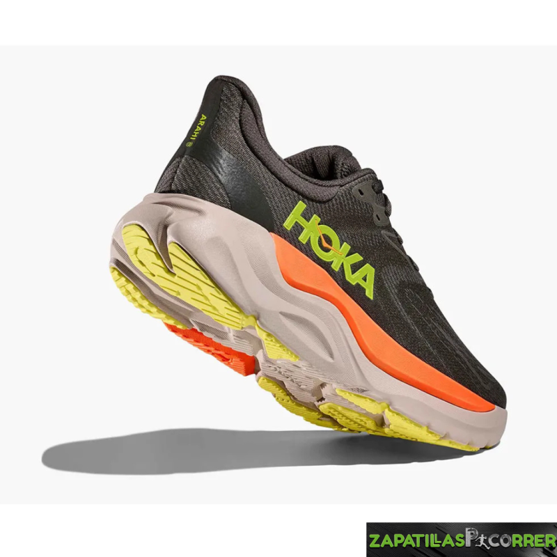 Zapatillas Hoka Arahi 8 Gris Naranja