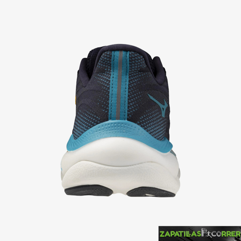 Zapatillas Mizuno Wave Sky 9 Negro Naranja Azul