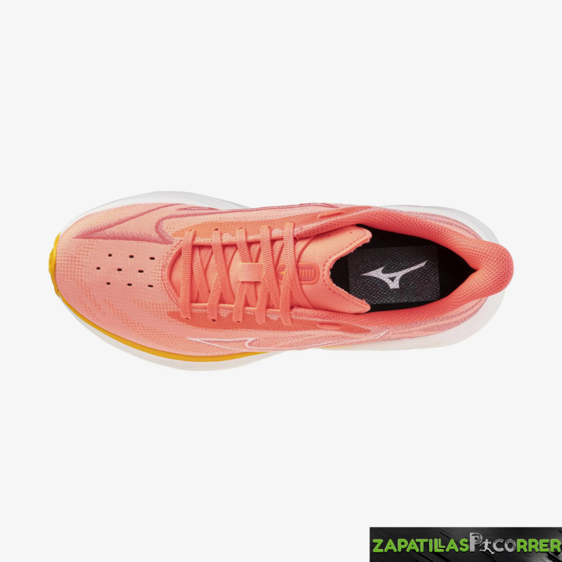 Zapatillas Mizuno Neo Cosmo Naranja Mujer