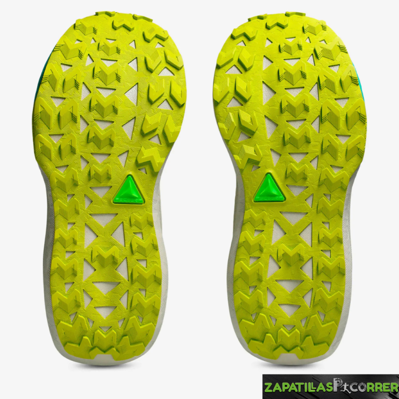 Zapatillas ASICS Trabuco Max 5 Blanco Verde Azul