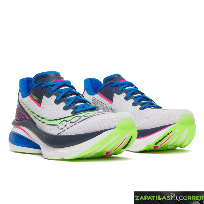 Zapatillas Saucony Endorphin Azura Blanca Multicolor