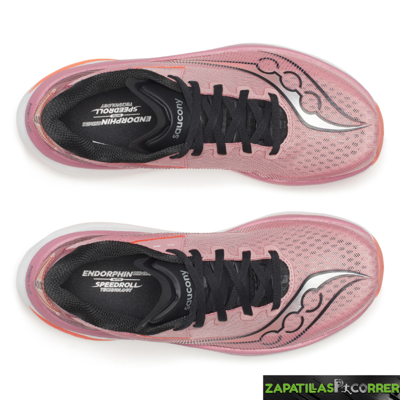 Zapatillas Saucony Endorphin Azura Rosa Mujer
