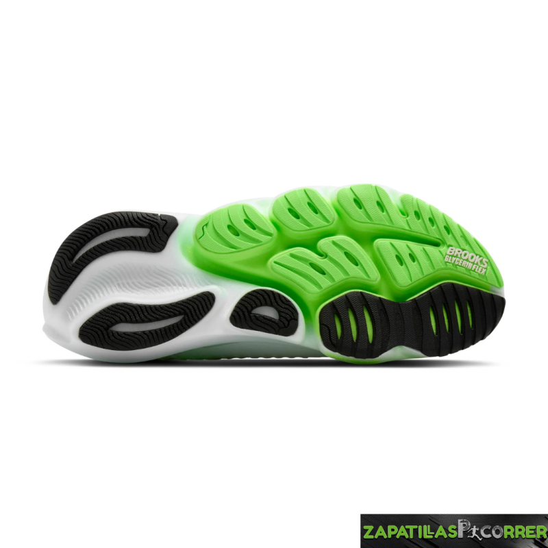 Zapatillas Brooks Glycerin Flex Blanco Verde