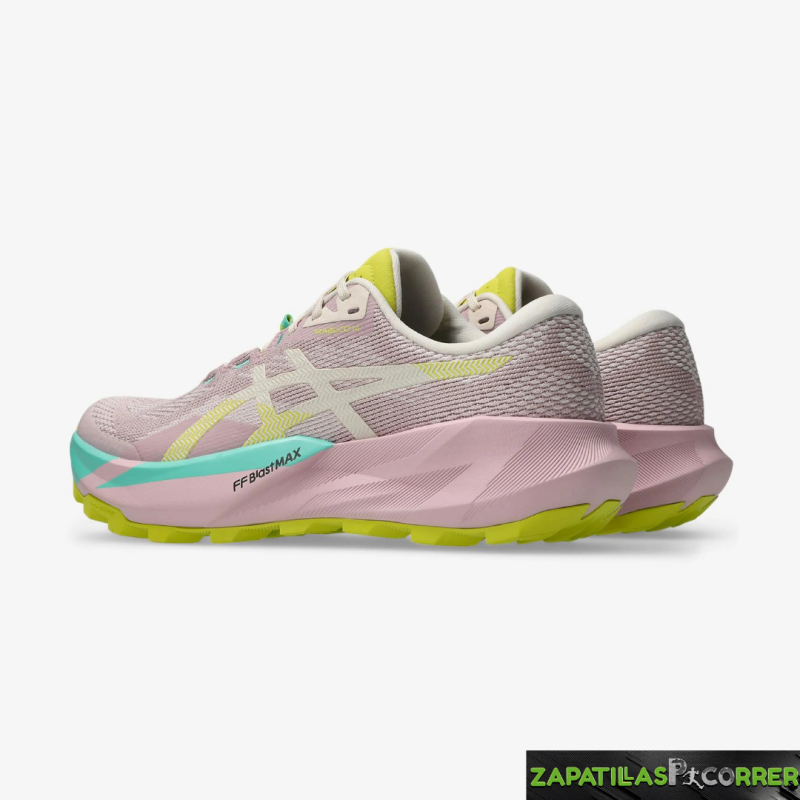 Zapatillas Asics Trabuco 14 Rosa Mujer