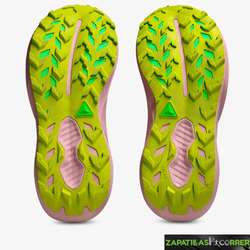 Zapatillas Asics Trabuco 14 Rosa Mujer