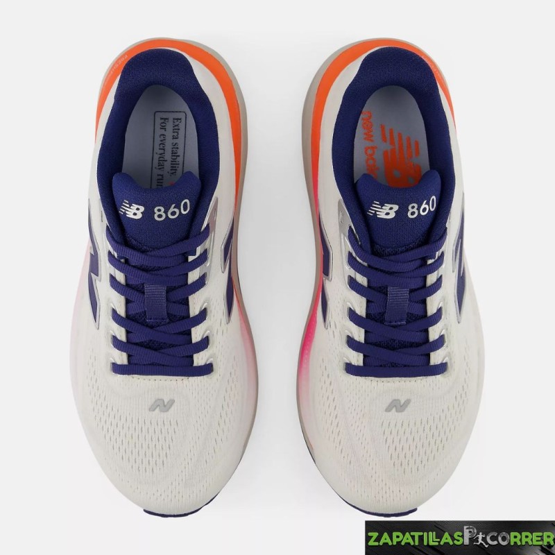 Zapatillas de running New Balance Fresh Foam X 860 v15 Blanco roto  Ro