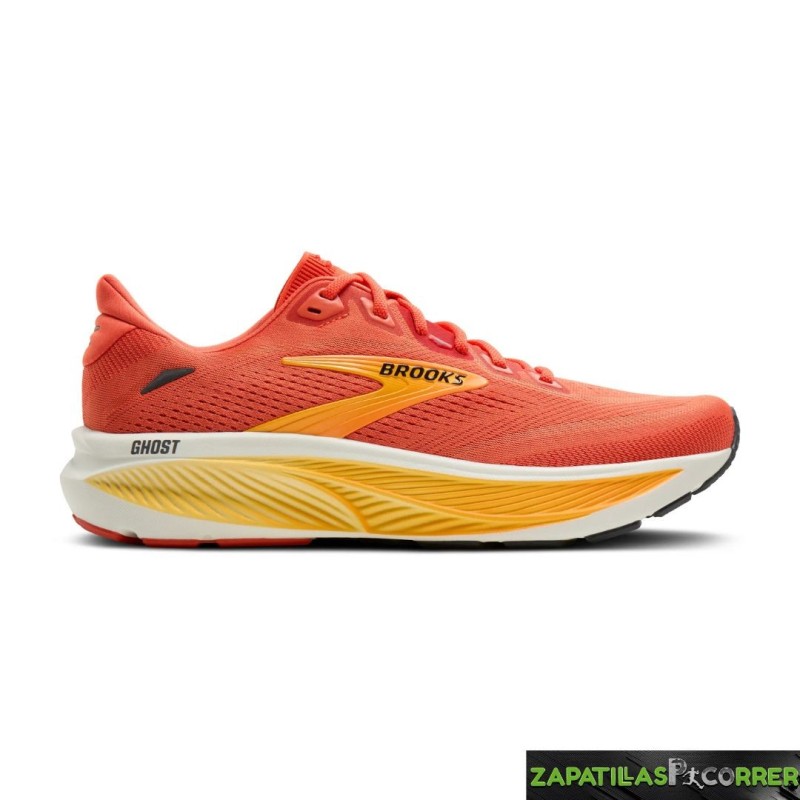 Zapatillas Brooks Ghost  18 Naranja