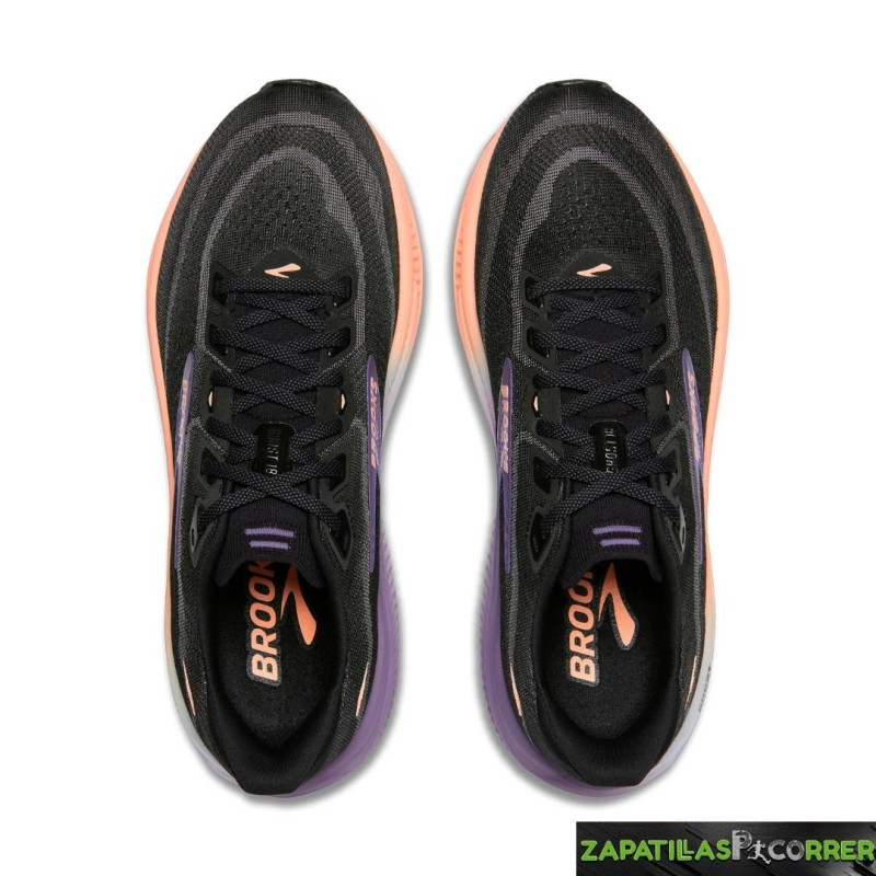 Brooks Ghost 18 Negro Mujer