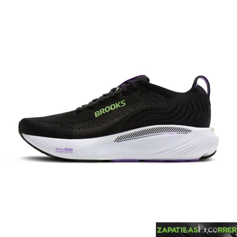 Zapatillas Brooks Adrenaline GTS 25  Negra Mujer