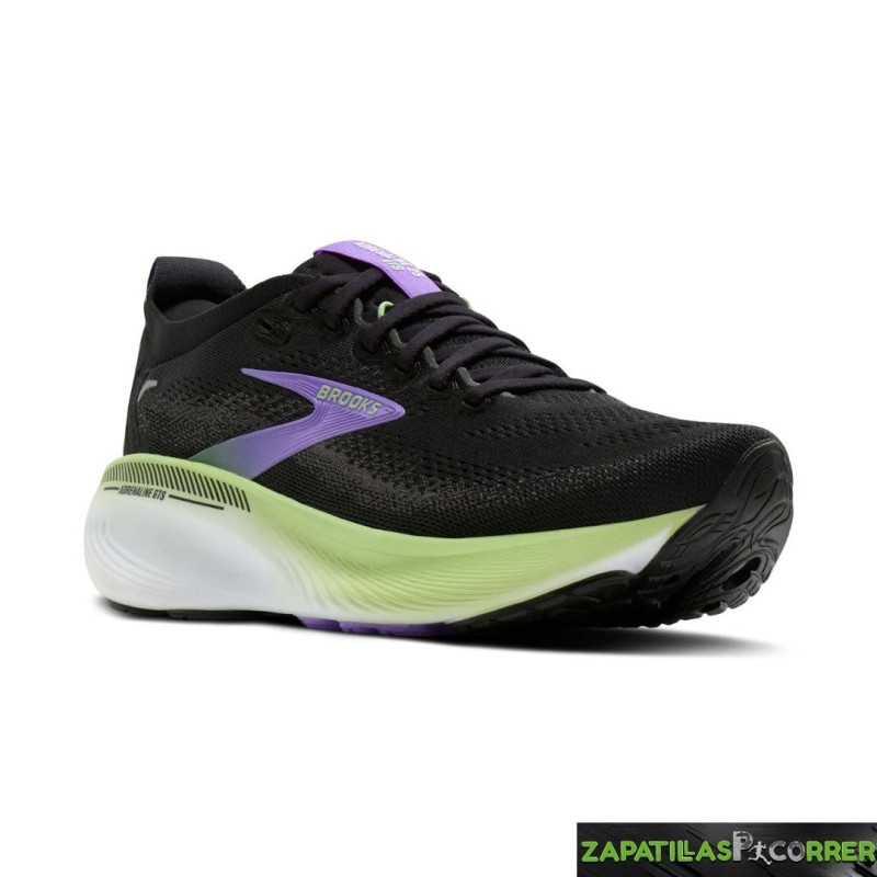 Zapatillas Brooks Adrenaline GTS 25  Negra Mujer
