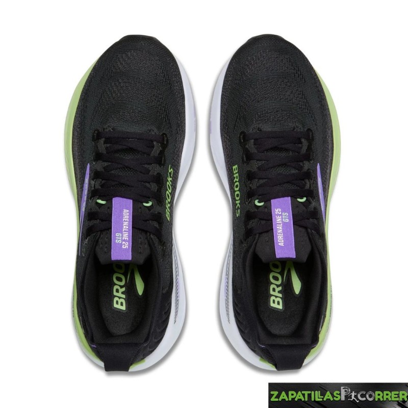 Zapatillas Brooks Adrenaline GTS 25  Negra Mujer