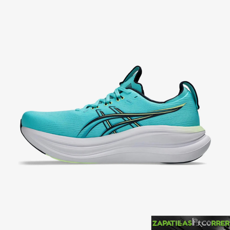 Zapatillas ASICS Gel-Nimbus 28 turquesa blanco negro