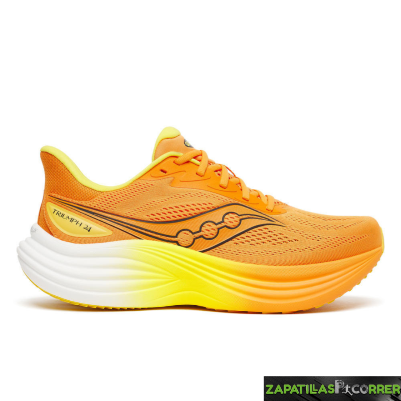 Zapatillas Saucony Triumph 24 Naranja