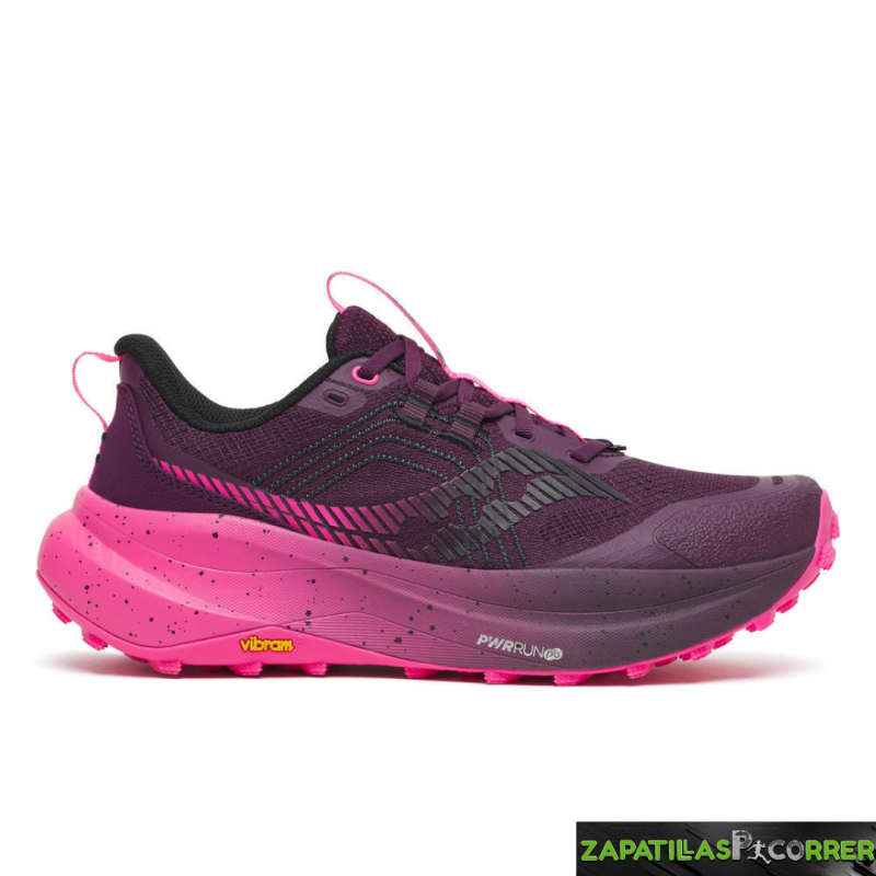 Zapatillas Saucony Xodus Ultra 4 Moradoi Fucsia