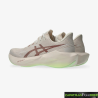 Zapatillas Asics Novablast 6 Beige Verde Mujer