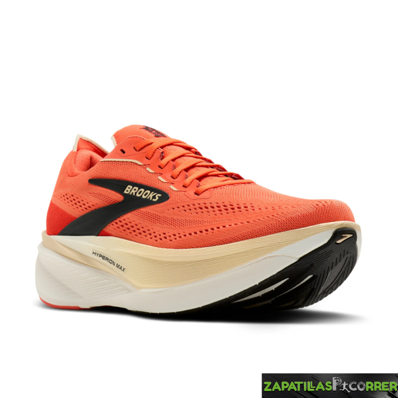 Zapatillas Brooks Hyperion Max 4 Naranja Negro