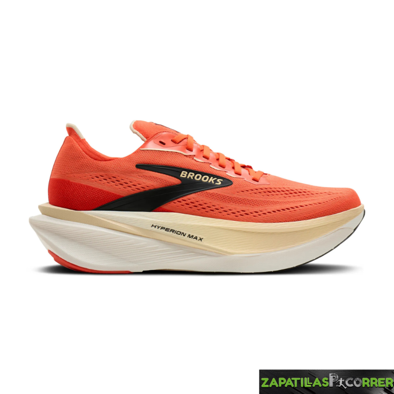 Zapatillas Brooks Hyperion Max 4 Naranja Negro