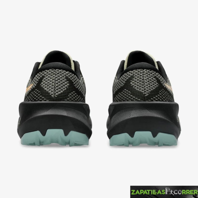 Zapatillas ASICS Trabuco 14 Verde Oscuro Naramja