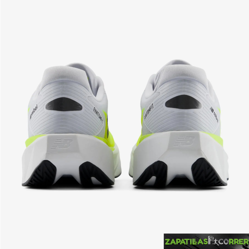 Zapatillas New Balance FuelCell Rebel v5 Blanco Amarillo Negro