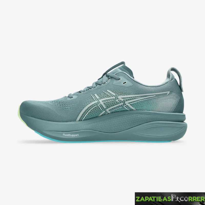Zapatillas ASICS Gel-Kayano 33 Verde Grisáceo Lima