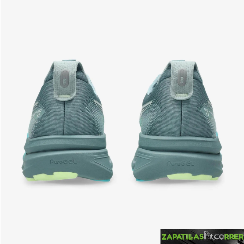 Zapatillas ASICS Gel-Kayano 33 Verde Grisáceo Lima