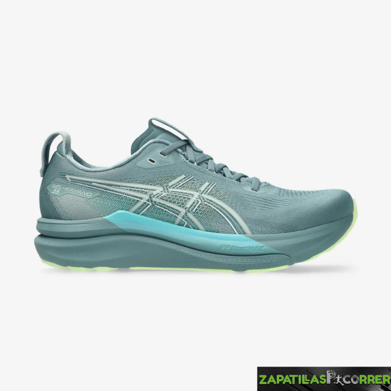 Zapatillas ASICS Gel-Kayano 33 Verde Grisáceo Lima
