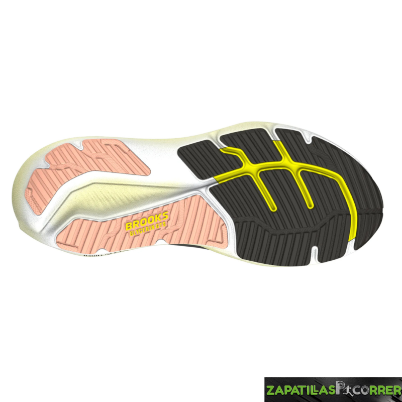 Zapatillas Brooks Glycerin GTS 23 Negro Multicolr Mujer