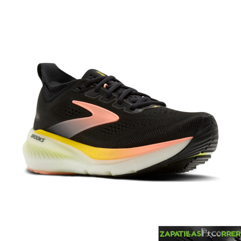 Zapatillas Brooks Glycerin 23 Negra Multicolor Mujer