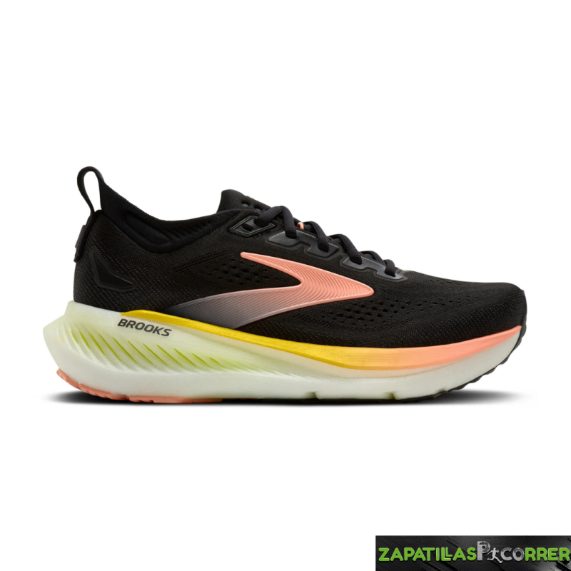 Zapatillas Brooks Glycerin 23 Negra Multicolor Mujer
