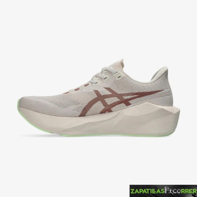 Zapatillas ASICS Novablast 6 Beige  Verde