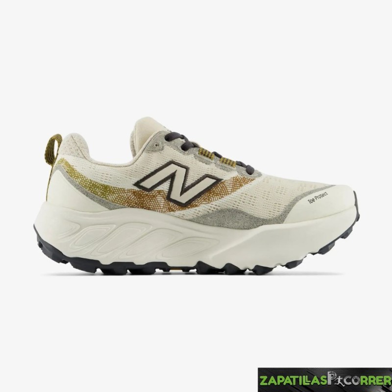 Zapatillas New Balance Fresh Foam X Hierro V9 Beigue  Mujer