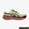 Zapatillas ASICS Trabuco 14 Verde Oscuro Naramja