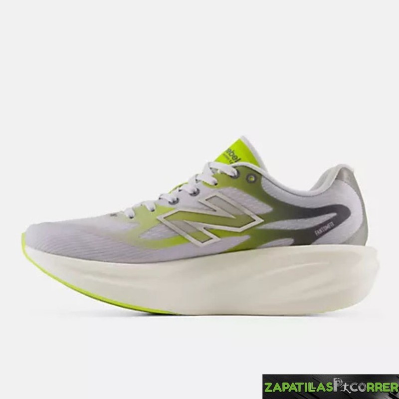 Zapatillas New Balance SuperComp Rebel Gris Azulado Amarillo