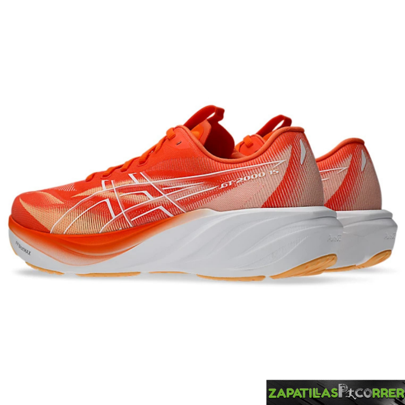 Zapatillas ASICS GT-2000 15 Naranja Blanca