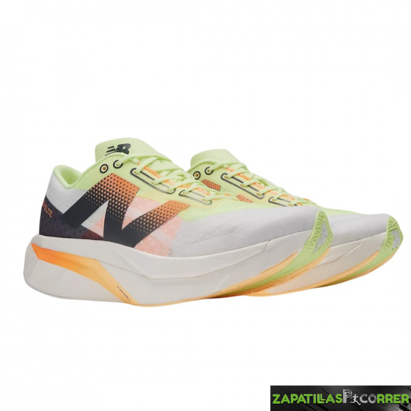 Zapatillas New Balance FuelCell SuperComp Elite V4 Blanco Verde