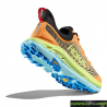 Zapatillas HOKA Mafate Speed 4 Rojo Fuego Anaranjado Verde