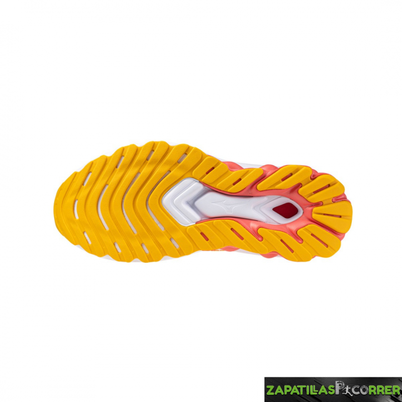 Zapatillas Mizuno Wave Skyrise 5 Naranja Coral