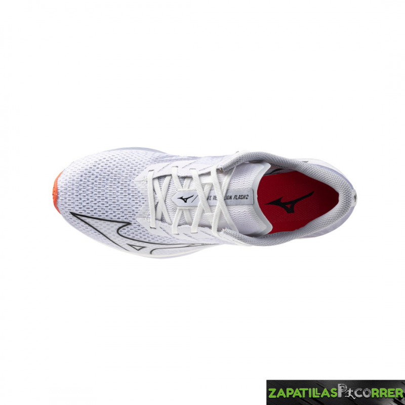 Zapatillas Mizuno Wave Rebellion Flash 2 Gris Blanco