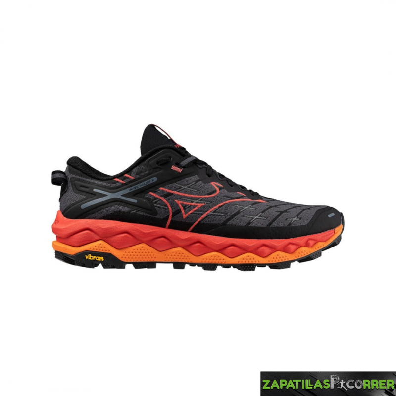 Zapatillas Mizuno Wave Mujin 10 Negro Naranja
