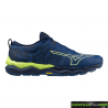 Zapatillas Mizuno Wave Daichi 8 Azul Marino Verde