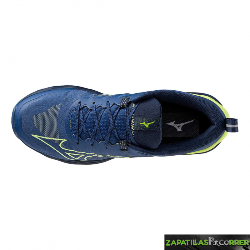Zapatillas Mizuno Wave Daichi 8 Azul Marino Verde