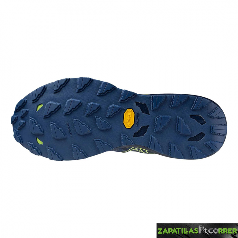 Zapatillas Mizuno Wave Daichi 8 Azul Marino Verde