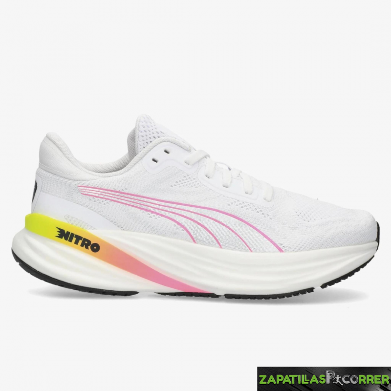 Zapatillas Puma Magnify Nitro 2 Blanco Multicolor mujer