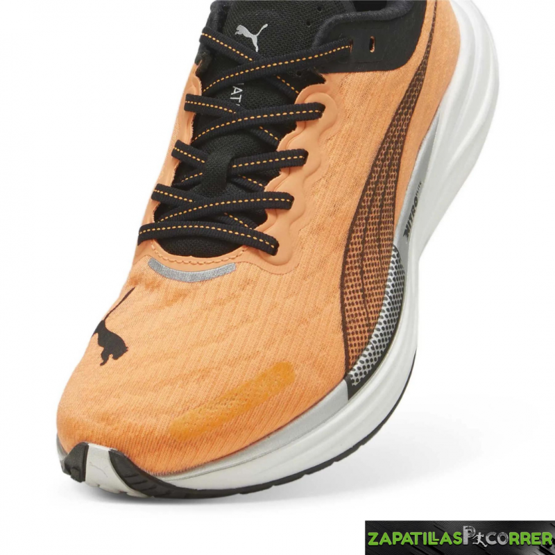Zapatillas Puma Deviate NITRO 2 Naranja Negro