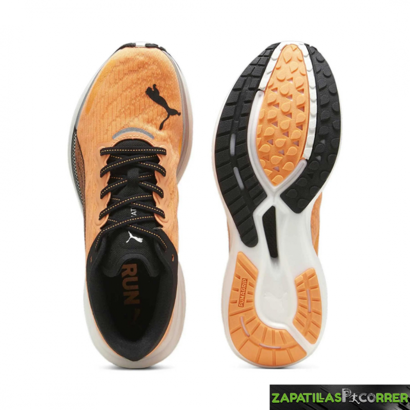 Zapatillas Puma Deviate NITRO 2 Naranja Negro