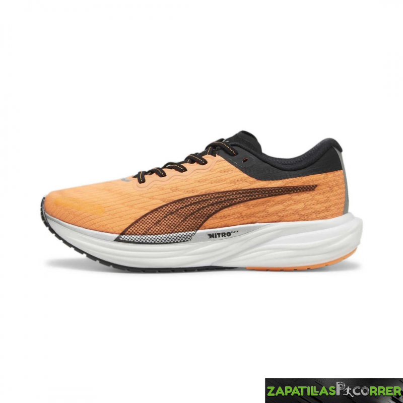 Zapatillas Puma Deviate NITRO 2 Naranja Negro