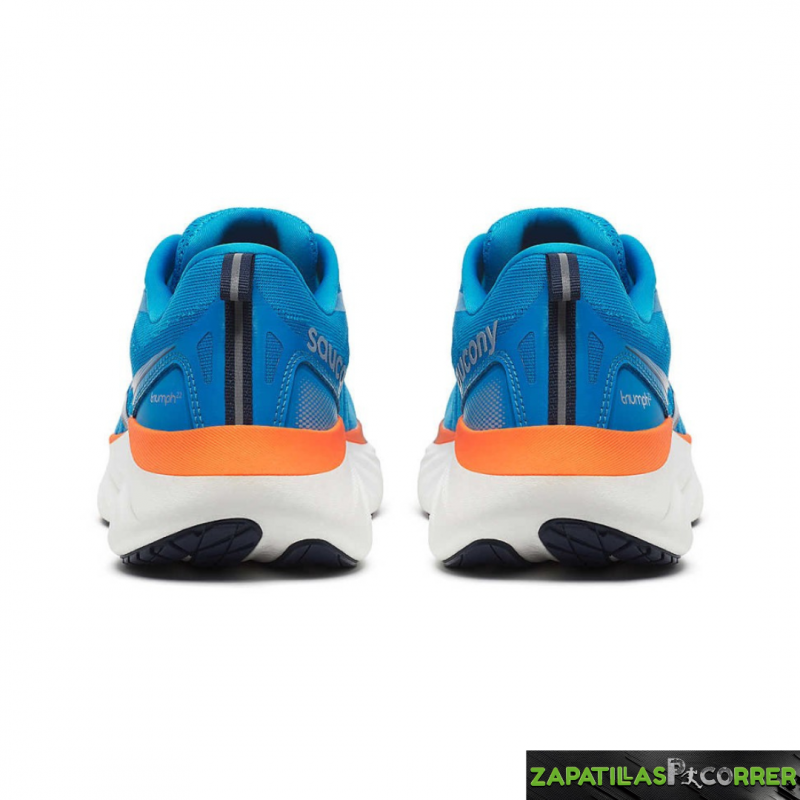 SAUCONY TRIUMPH 22 AZUL/NARANJA